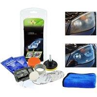Car Headlight Polishing Kit DIY Headlight Restoration Oxidation Yellowing Scratch Remover Head Light Cleaner Polishing Paste