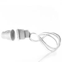 NC type Wired Recessed Window Door Magnetic Contact Reed Switch door sensor Alarm switch For Security alarm system