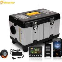 TB10PRO 8KW 12/24/220V Diesel Air Heater w/ App Control, CO Alarm&Wireless Temperature Sensing Switch Heater for Car RV camper