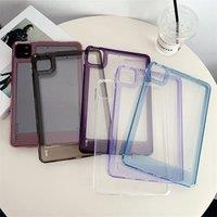 For Huawei Mate pad 11.5 Case 2023 Tablet Case 11.5inch Soft TPU Shockproof Back Cover Solid Color Protective Airbag Shell+Gift