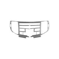 For TSX 2009-2014 Carbon Fiber Center Console Navigation Air Vent Cover Trim Interior Accessories