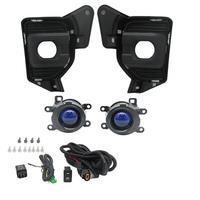 Car Front Bumper Fog Lights Assembly Yellow Light LED Fog Lights Low Beam High Beam for 2014-2019 Fog Light