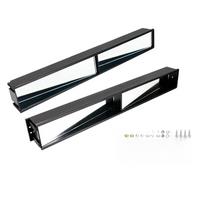 Golf Cart Interior Rearview Mirror Panoramic Wide-Angle Rearview Mirror Folding Mirror for Club Car