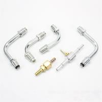 TU-443 Universal Fuel Injection Pressure Tester Gauge Test Adapter Kit 0-140 PSI