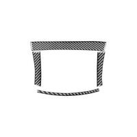 Carbon Fiber for Charger 2015-2023 Central Storage Box Frame Cover Trim Interior Accessories