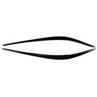 Car Front Headlight Cover Light Lamp Eyelid Eyebrow Carbon Fiber Trim for 3 Series G20 G28 2019-2022