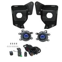 Car Front Bumper Fog Lights Assembly White Light LED Fog Lights Low Beam High Beam for 2014-2019 Fog Lights