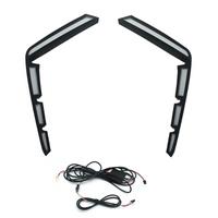 Car DRL Daytime Running Light LED Fog Lamps Tri-Color Light for 2023-2024 Turn Signal Light