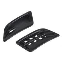 Car Dashboard Upper Air Vent Outlet Cover Trim for Alphard Vellfire 2024 LHD Carbon Fiber