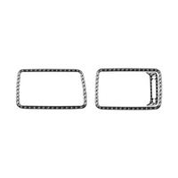 Carbon Fiber for 9th 2012-2015 Co-Pilot Dashboard Air Vent Outlet Trim Interior Accessories LHD