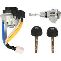 Car Ignition Lock Cylinder Switch W/ 2 Keys for 2013-2017 2011-2015 81900-1WK00, 819001WK00,81970-2TA00