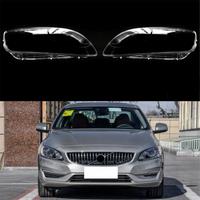 For S60 S60L 2014-2019 Transparent Lampshade Headlight Mask Cover Headlamp Shell Lens Left