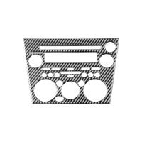 Carbon Fiber for Legacy/ 05-2009 LHD Center Console AC Control Knob CD Radio Panel Trim Cover Accessories