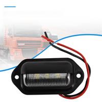 10Pcs LED License Plate Light Waterproof License Plate Tail Light for Trailers, RV, Trucks, Boats