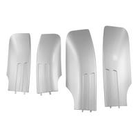 4PCS Car Auto Exterior Rack Roof Rack Rail Retrofit End Cover Dome Holder Case Cap for E71 E72 X6