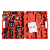 28pcs Universal Radiator Pressure Tester Kit Coolant Pressure Tester Kit Coolant Vacuum Refill Kit for Cooling System