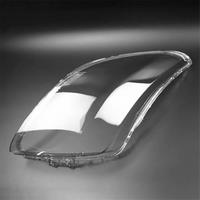 1Pair Front Headlight Lens Cover Lampshade Shell for Swift 2005-2016 Transparent Lights Glass Replacement Shell