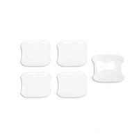 Door Handle Scratch Protector Rear Door Bowl Cover Trim for 2021-2024 Accessories White