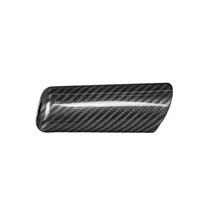 Car Carbon Fiber Interior Accessories for 500 2012-2019 Car Handbrake Decorative Cover Stickers LHD