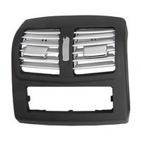 Car Rear Console Air Outlet Panel Grille Cover Air Outlet Panel Rear Vent Frame for E W212 09-2014 2128300454 Black