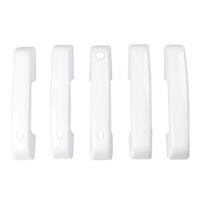 Car Door Handle Protector Handle Cover Trim for 2021-2024 Accessories White with Smart Switch Hole