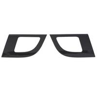 Car Door Speaker Frame Cover Trim for Alphard Vellfire 2024 Interior Accessories Carbon Fiber