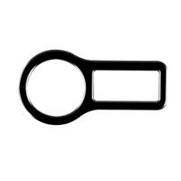 Car Engine Start Stop Switch Cover Trim Accessories for SPACIA/SPACIA Custom MK04 Series RHD Bright Black