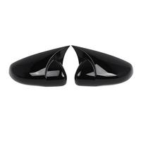 1Pair Car Rearview Mirror Shell Ox Horn Cover 5K0857537 5K0857538 for Golf 6 MK6 2009-2014 Side