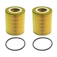 2Set LR013148 Oil Filter Element for Land LR3 LR4 Sport 3.0 V6 TD6 Oil Filter