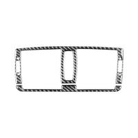 Carbon Fiber for 1 Series E87 E81 E82 2008-2013 Central Control Air Vent Outlet Cover Trim Interior Accessories
