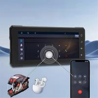 6.86 Inch Motorcycle Bluetooth Portable Screen GPS Navigation IP65 Waterproof Wireless Carplay Android Auto MP5 Player