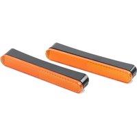 Motocycle Reflective Strip for CVO Touring Road Street Glide 2016-2024 Black+Orange