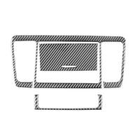 Carbon Fiber for Legacy/ 2005-2009 Center Console Navigator Panel Air Vent Trim Cover Interior Accessories