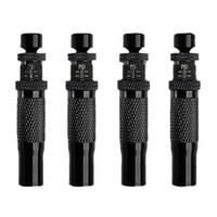 4pcs Automatic Tire Deflators Set of 4, Adjustable Pressure Suitable for Offroad Vehicles Motorcycle Valves Caps