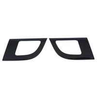 Car Door Speaker Frame Cover Trim for Alphard Vellfire 2024 Interior Accessories Bright Black