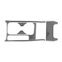 Carbon Fiber for 9th 2012-2015 Center Console Cup Holder Cover Trim Interior Accessories LHD
