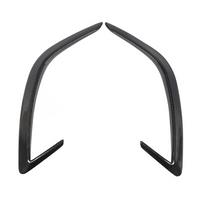 1 Pair Rear Bumper Canard Diffuser Spoiler Rear Bumper Wind Knife Carbon Fiber Waterproof for 2018-2023