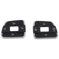 Multifunction Steering Wheel Button Cover for B7 Variant 2011-2015 56D959538A 56D959537B