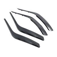 Car Inner Door Handle Pull Panel Cover for X1 E84 2010-2015 Replace 51412991775 51412991776 Carbon Fiber Pattern