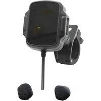 TPMS Motorcycle Tire Pressure Monitoring System with 2 External Sensors Smart Tyre Alarm Kit Universal