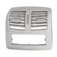 Car Rear Console Air Outlet Panel Grille Cover Air Outlet Panel Rear Vent Frame for E W212 09-2014 2128300454 Gray
