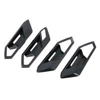 For 2018-2024 Carbon Fiber Car Inner Door Handle Bowl Cover Trim Accessories