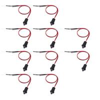 12V Flashing Dummy Fake Car Alarm Dash Mount Led Light(Red)