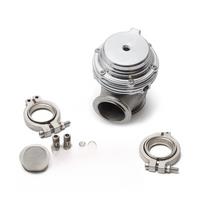 Universal Car Modification 38mm Turbocharged Exhaust Pressure Relief Valve External Wastegate V-Band Flanged Black