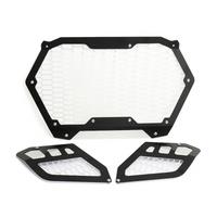UTV Accessories Bracket Kit Grille Driving Front Mesh Grill for R R 2024 2025