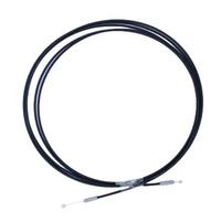 Trunk Lid Release Cable Replacement 64607-06190 Auto Parts Black Car Accessories Kit Metal for 2012-17