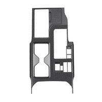 Car Center Console Gear Shift Panel Trim Cover Stickers for Prado LC250 2024 RHD Carbon Fiber