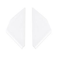 Car Rear Window Triangle Cover Trim for 2021-2024 Exterior Accessories White