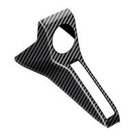 Car Center Console Model Select Driver Model Button Trim Frame Sticker for Prado LC250 2024 RHD Carbon Fiber
