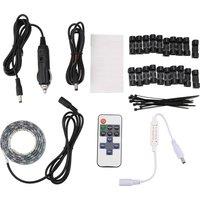 Car Dome Light Rear Trunk Glass Dome Light Bar for JK JL 2007-2023 Rear Gate Hatch Dome Light